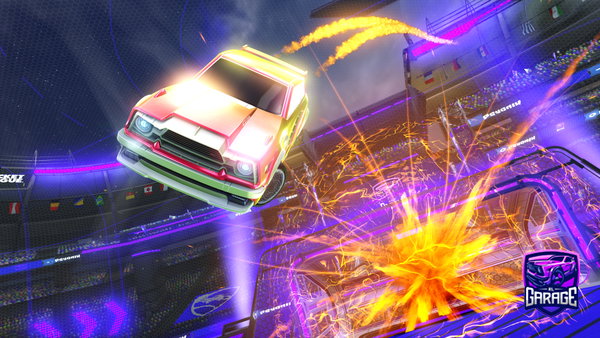 A Rocket League car design from RonIsMyDog