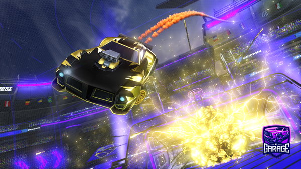 A Rocket League car design from bappleton