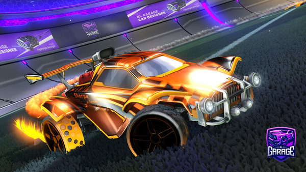 A Rocket League car design from pomelo_99