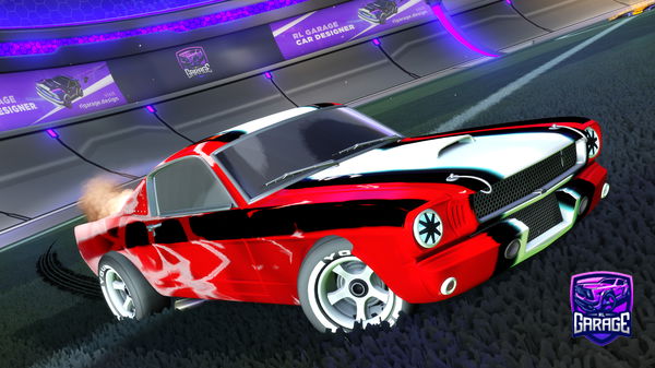 A Rocket League car design from CoolFox