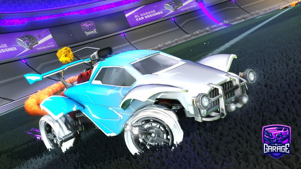 A Rocket League car design from PRM_mxestal