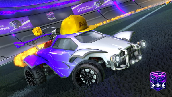 A Rocket League car design from Waakyy