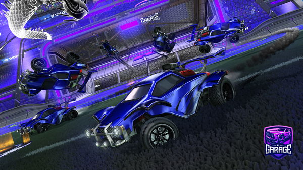 A Rocket League car design from KuraiiTV