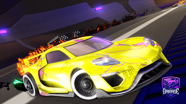 A Rocket League car design from MrPretender87