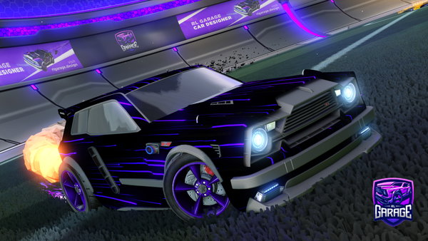 A Rocket League car design from nitroarvin