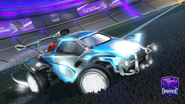 A Rocket League car design from HRY_1015