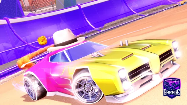 A Rocket League car design from LookAtMyTradesBroooo
