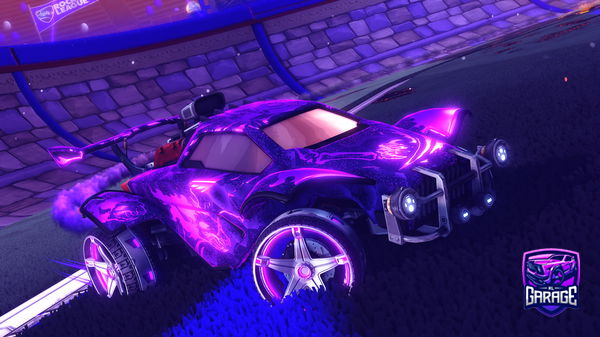 A Rocket League car design from Moonlion2110