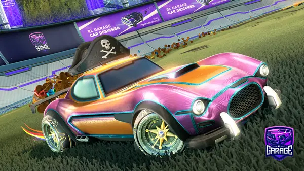 A Rocket League car design from Colognekid