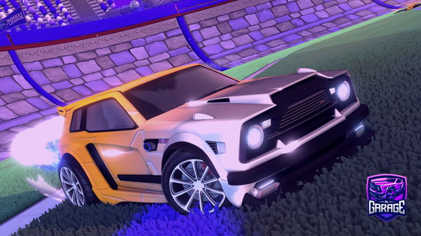A Rocket League car design from pika1930