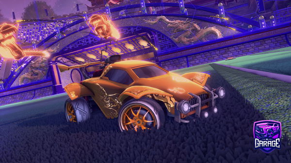 A Rocket League car design from Xialken