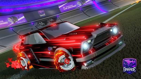 A Rocket League car design from concon69