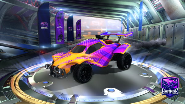 A Rocket League car design from PRIZME