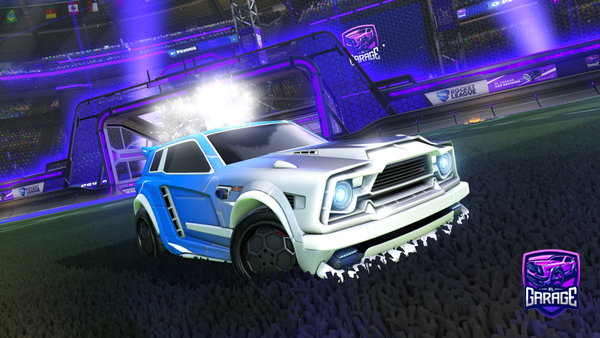 A Rocket League car design from Snehit