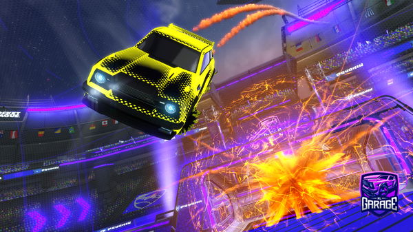 A Rocket League car design from JAY12308