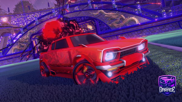 A Rocket League car design from Killshot_SOF