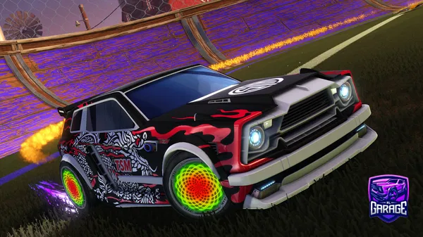 A Rocket League car design from blitz_malic