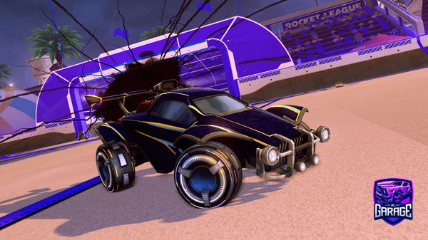 A Rocket League car design from Mdoggerrrrr