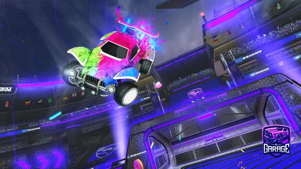 A Rocket League car design from Hxllxw