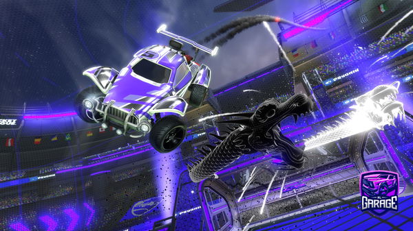 A Rocket League car design from trxpghg