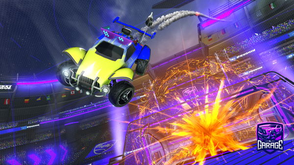 A Rocket League car design from hoscarh