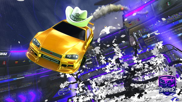 A Rocket League car design from jumeira2