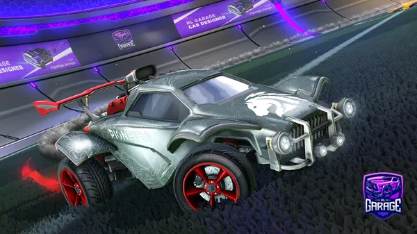 A Rocket League car design from Tipu33