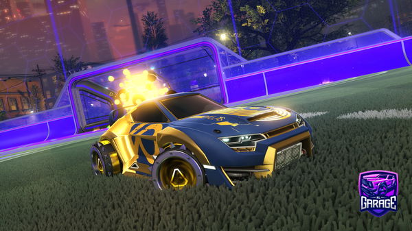 A Rocket League car design from h1ck0k