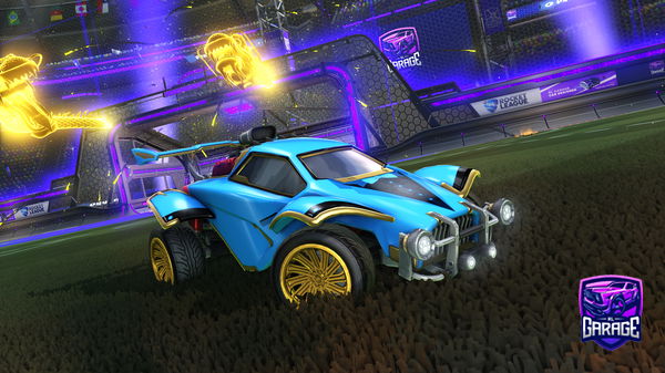 A Rocket League car design from Craig999