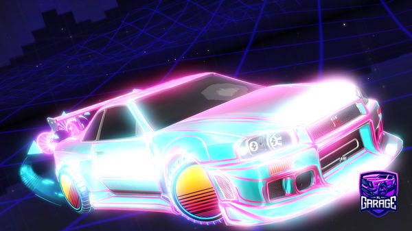 A Rocket League car design from Coconutderagol