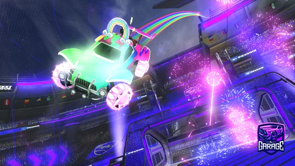 A Rocket League car design from Vybes_bailey