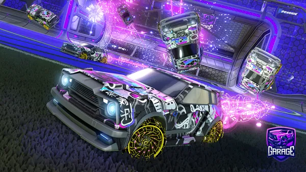 A Rocket League car design from Luv2DrinkMlk