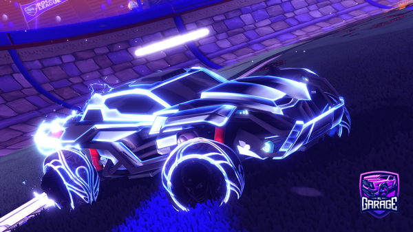 A Rocket League car design from Kirbyrocket