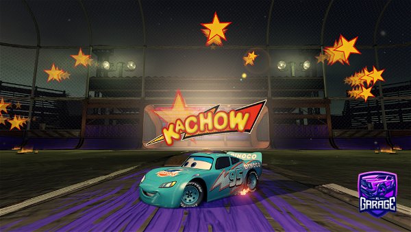 A Rocket League car design from twixking27