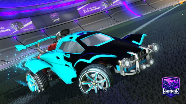 A Rocket League car design from DavidWondeRR