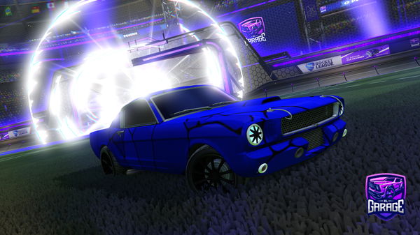 A Rocket League car design from KingdomK_