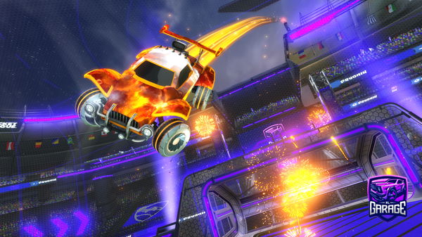 A Rocket League car design from zamu_20