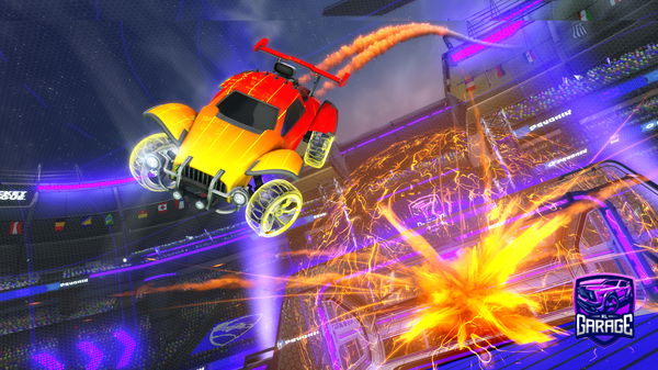 A Rocket League car design from dreadgroundz