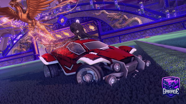 A Rocket League car design from EdgelessComic