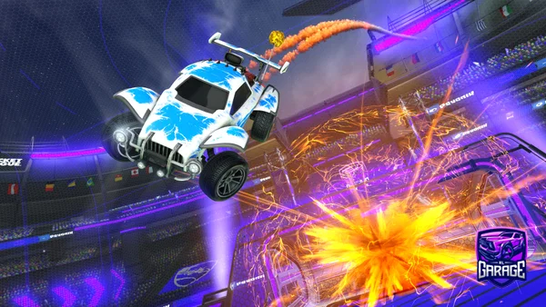 A Rocket League car design from AtomicIce9317