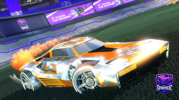A Rocket League car design from AmadaShirone