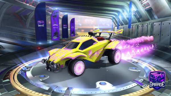 A Rocket League car design from Geo_RL