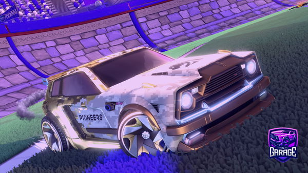 A Rocket League car design from MickeyL