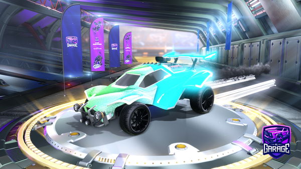 A Rocket League car design from Player12345Go