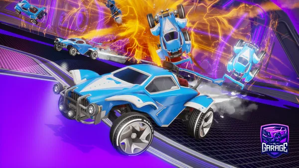 A Rocket League car design from Tinklly