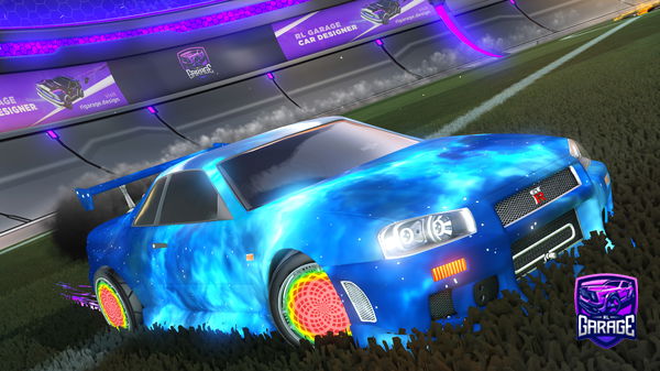 A Rocket League car design from dialeyz