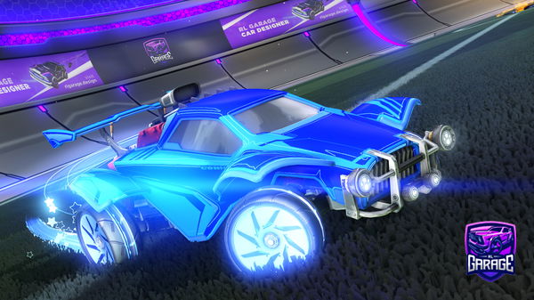 A Rocket League car design from Moonlight1015512