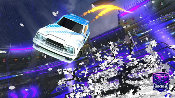 A Rocket League car design from salmao_no_prato