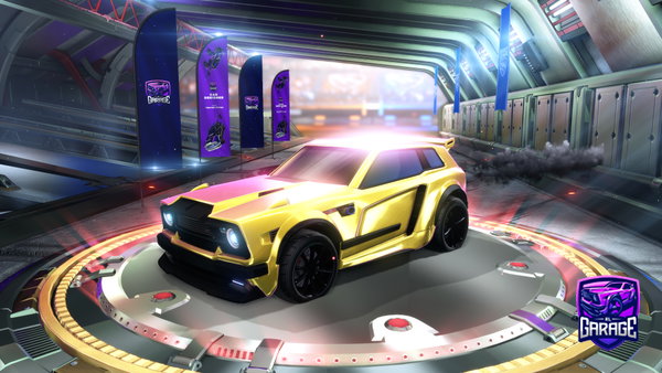 A Rocket League car design from guxtaxxzz