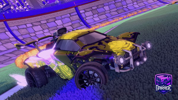 A Rocket League car design from squeak1234